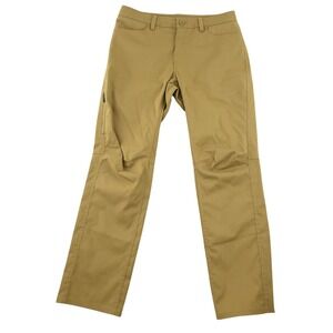 Under Armour Tactical Enduro Pants Mens 34x32 Tan Water Resistant Zip Pocket